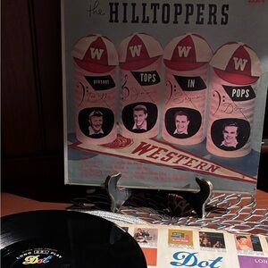 The Hilltoppers Vinyl Record -Tops in Pops